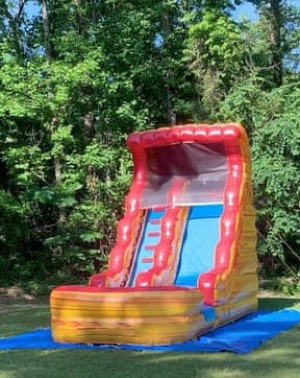 18 Ft. Volcano Water Slide
