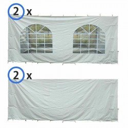 Tent Sidewall 20' Section for 20x20 or 20x30 Frame