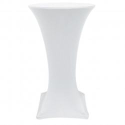 Linen Cocktail Bar Ht Spandex White