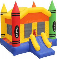 Crayon Castle Bounce House