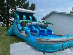 Bahama Wave 15' Dual Lane Slide - Wet or Dry