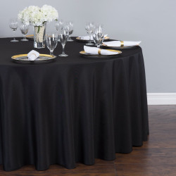 108RD 010111 120RD 010111 132RD 010111 Round 20Polyester 20Tablecl 2 Linen 120" Round