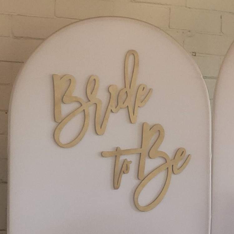 Sign Bride to Be