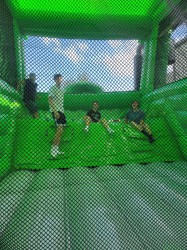 20250520 174338 1747797951 Tractor Bounce House w/ Slide - Wet or Dry